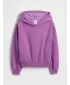 Detská mikina GAP HIGH LOW HOODIE PULLOVER 862110-01 CATTLEYA ORCHID