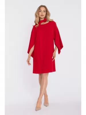 Dámske šaty MOE M908 RED