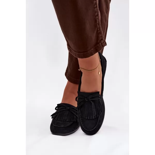  Dámske mokasíny BOTO JANELISSE 41308 BLACK 
