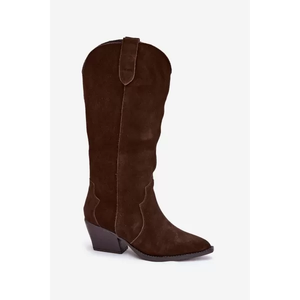  Dámske čižmy BOTO URSELLE 41113 BROWN 