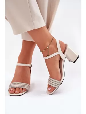 Dámske sandále VINCEZA 62228 BEIGE