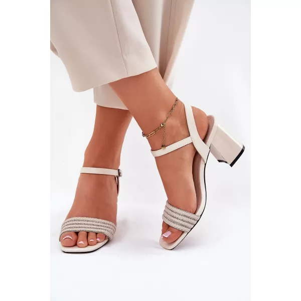  Dámske sandále VINCEZA 62228 BEIGE 