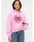 Detská mikina GAP LOGO HOODIE PULLOVER 869541-00 SUGAR PINK
