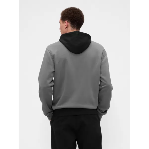  Pánska mikina GAP LOGO PULLOVER HOODIE 795560-01 SHARK FIN 
