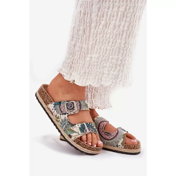  Dámske šľapky LEE COOPER LCW-25-35-3483L MIX 