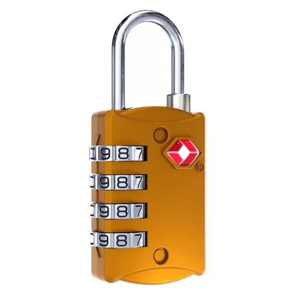  Zámok CABINZERO TSA Travel Lock ORANGE CHILL 