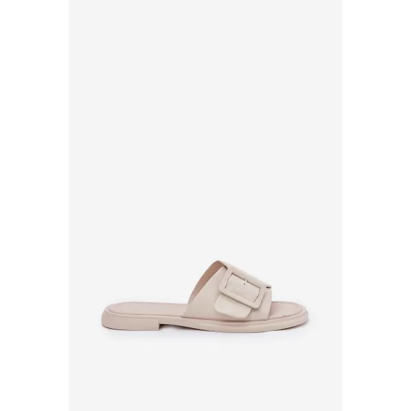  Dámske šľapky D&A SJ2302-01 BEIGE 