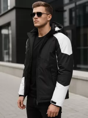Pánska bunda DSTREET TX5123 ČIERNA