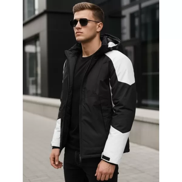  Pánska bunda DSTREET TX5123 ČIERNA 