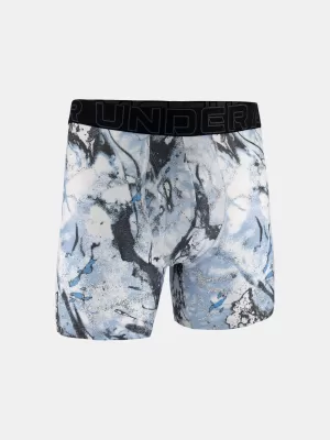 Pánske boxerky UNDER ARMOUR UA PERFORMANCE TECH - PRINT 6IN - 1PK 1383875-101 ČIERNA