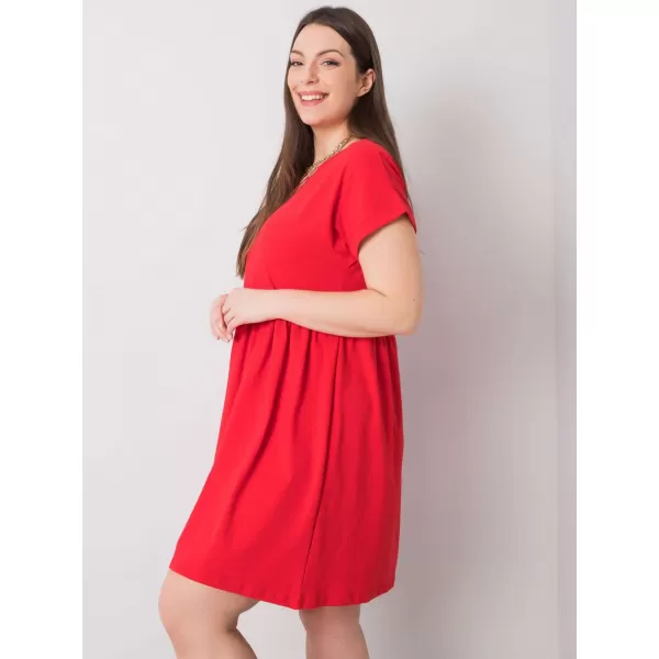  Dámske šaty BASIC FEEL GOOD RV-SK-6292.09P RED 