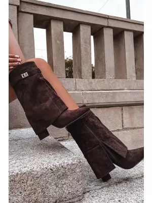 Dámske čižmy BOTO LUVIELLE 40201 BROWN