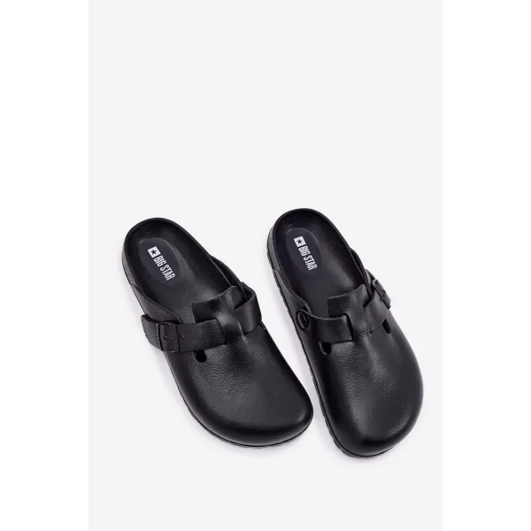  Pánske šľapky BIG STAR RR174A022 BLACK Big Star Shoes 