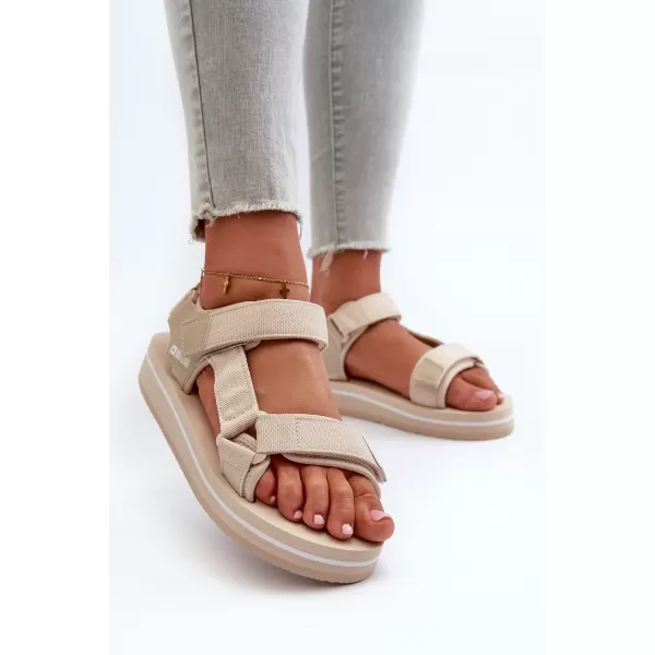  Dámske topánky BIG STAR NN274A535 BEIGE Big Star Shoes 