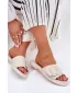Dámske šľapky D&A SJ2302-01 BEIGE