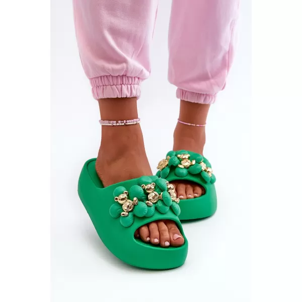  Dámske šľapky BOTO BREMAVIA 32668 GREEN 