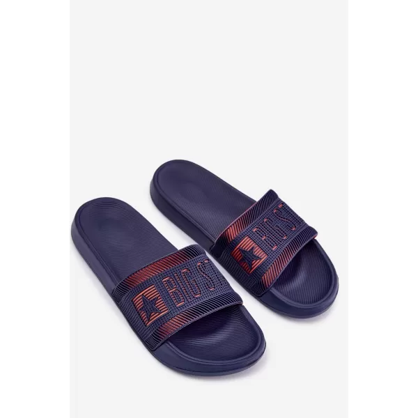  Pánske žabky BIG STAR RR174A052 BLUE Big Star Shoes 