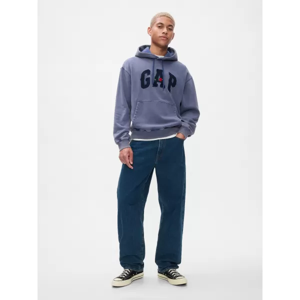  Pánska mikina GAP LOGO HOODIE PULLOVER 646027-01 NIGHT SKY 
