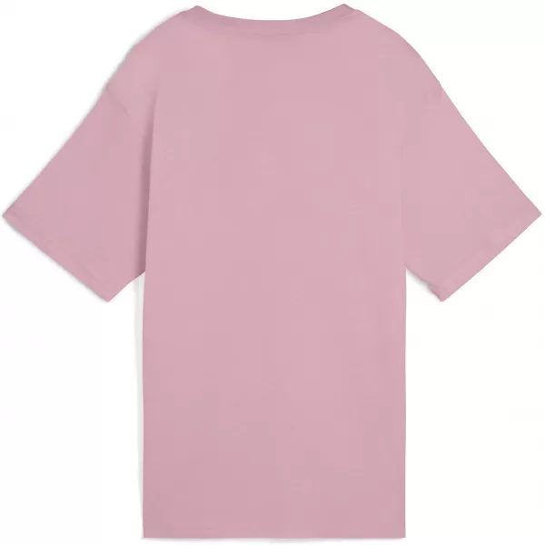  Dámske tričko PUMA ESS NO. 1 LOGO RELAXED TEE 684970-65 PRIPRAVENÁ RUŽOVÁ 