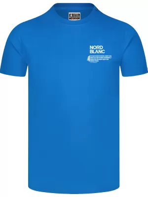Pánske tričko NORDBLANC NOTHINGNESS NBSMT8150 MODRÁ
