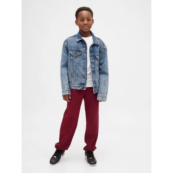  Detské tepláky GAP LOGO SWEATPANTS 838443-00 RED DELICIOUS 