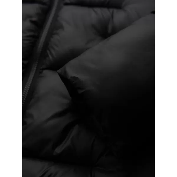  Pánska bunda OMBRE OM-JAHP-0235 ČIERNA 