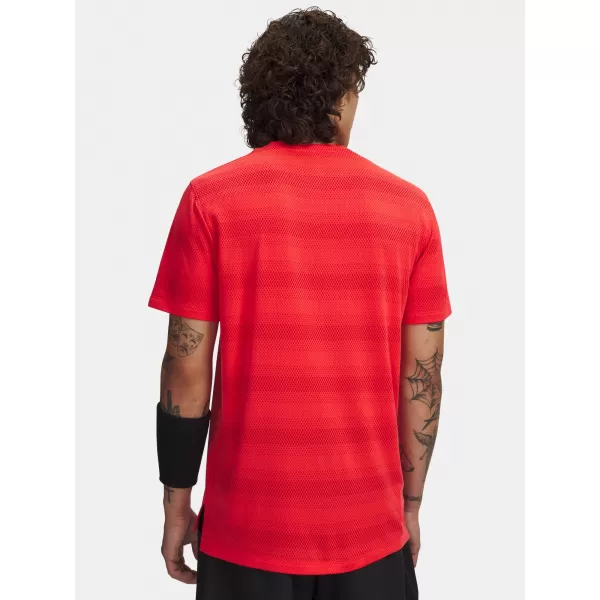  Pánske tričko UNDER ARMOUR 6009517-713 ČERVENÁ 