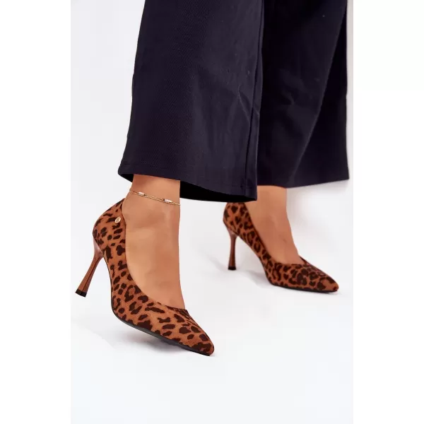  Dámske lodičky VINCEZA 62264 LEOPARD 