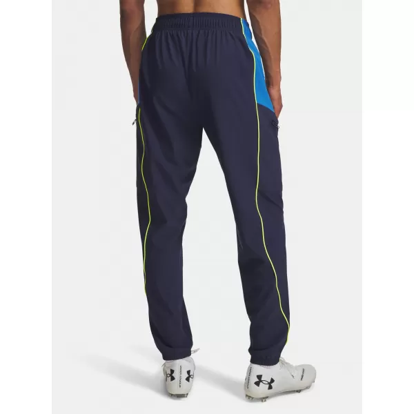 Pánske športové nohavice UNDER ARMOUR M CHALLENGER WARM-UP PN 6004046-403 MODRÁ 