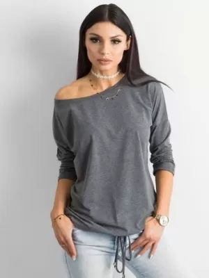 Dámska blúzka BASIC FEEL GOOD RV-BZ-4691.36P DARK GREY