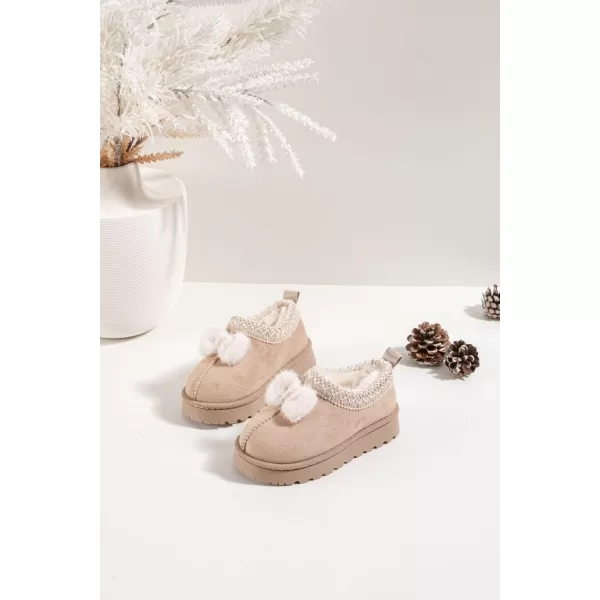  Detské snehule BOTO DAVEN 40657 BEIGE 