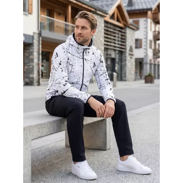  Pánska softshellová bunda premium ALTISPORT VOJ/ALM034JACK01 BIELA 