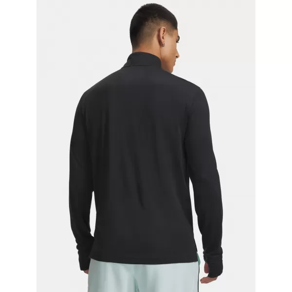  Pánske tričko UNDER ARMOUR VELOCITI 1/4 ZIP 6010887-001 ČIERNA 
