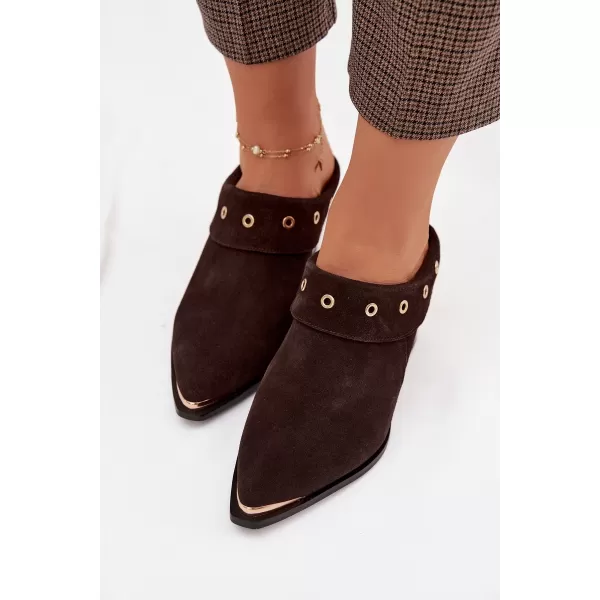  Dámske topánky D&A CR61-3059 BROWN 