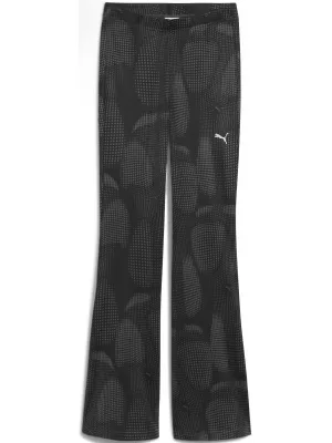 Dámske nohavice PUMA DARE TO FLARED PANTS 632147-01 PUMA ČIERNA
