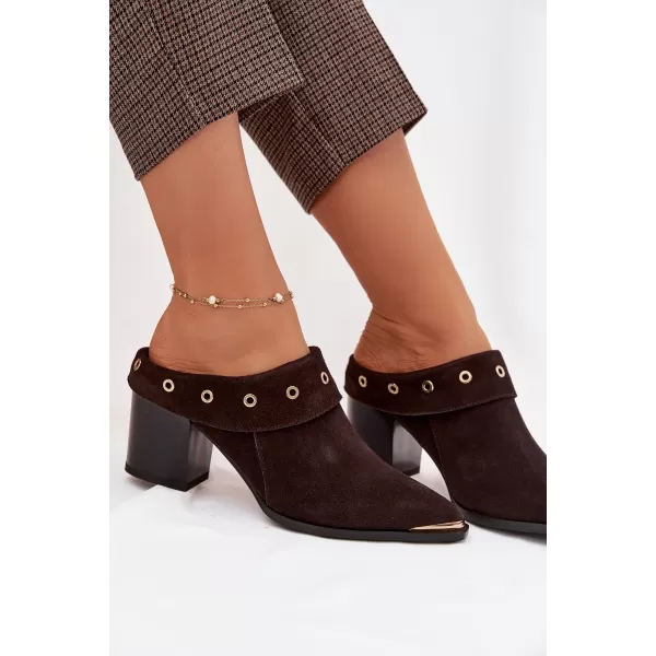  Dámske topánky D&A CR61-3059 BROWN 