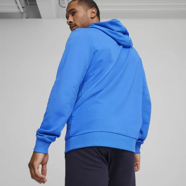  Pánska mikina PUMA TEAMGOAL CASUALS HOODY 658618_02 IGNITE BLUE/ ZAPÁLIŤ MODRÁ/PUMA BIELA 