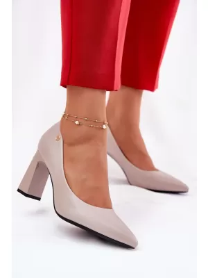 Dámske lodičky VINCEZA 62221 GREY