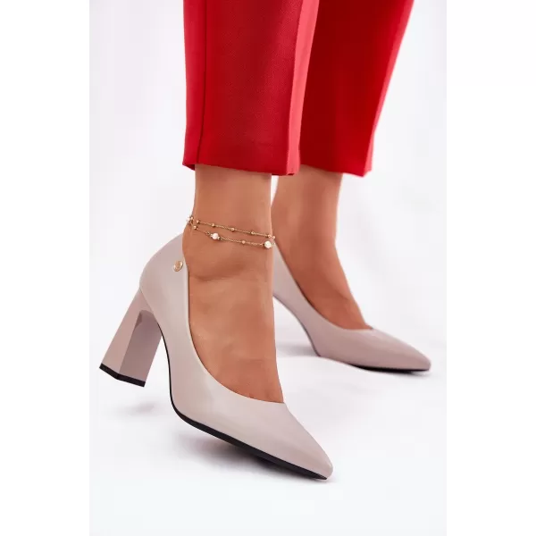  Dámske lodičky VINCEZA 62221 GREY 