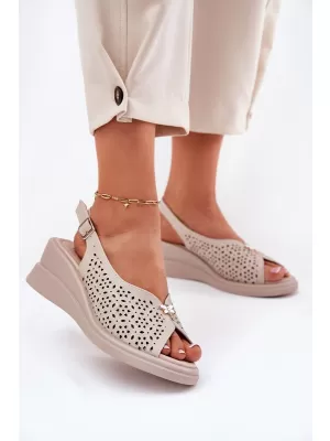 Dámske sandále VINCEZA 41476 BEIGE