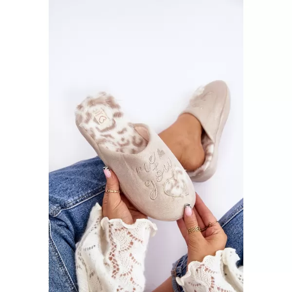  Dámske šľapky BOTO GERAJA 28691 BEIGE 