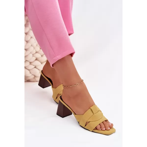  Dámske sandále BOTO CORIVELLE 41569 YELLOW 