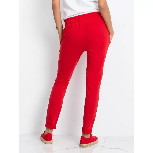  Dámske tepláky BASIC FEEL GOOD RV-DR-3698.07X RED 