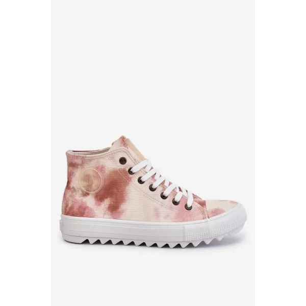  Dámske tenisky BIG STAR LL274048 BEIGE/NUDE Big Star Shoes 