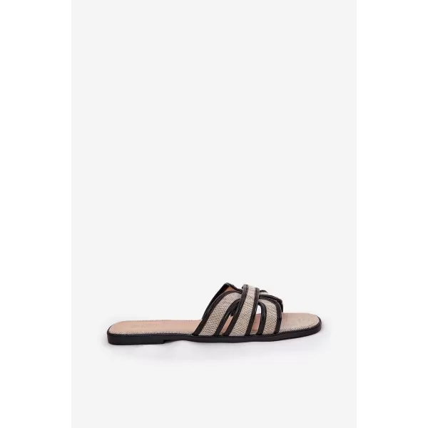  Dámske šľapky BOTO TOBIN 36257 BLACK 