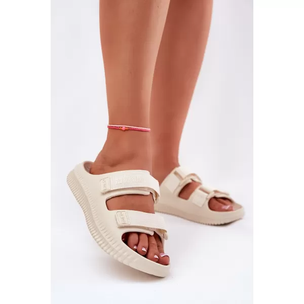  Dámske šľapky BIG STAR RR274A529 BEIGE Big Star Shoes 