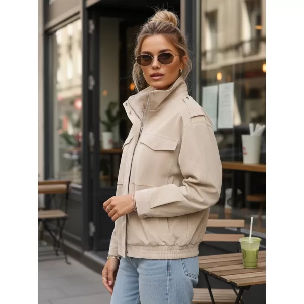  Dámska bunda DSTREET TY5653 BÉŽOVÁ 
