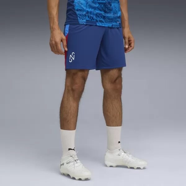 Pánske šortky PUMA NEYMAR JR PLAYMAKER TRGSHORT 660316-10 BLAZING BLUE/ PLANÚCA MODRÁ/PUMA BIELA/ULTRA 
