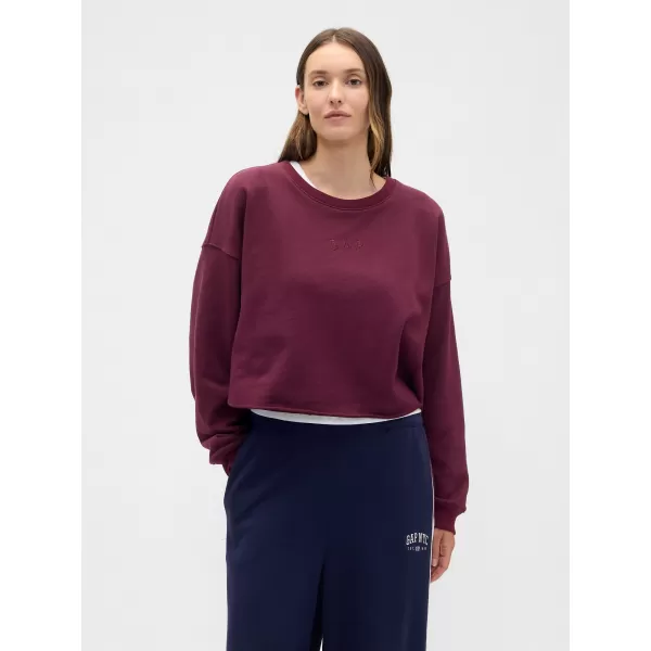  Dámska mikina GAP LOGO SWEATSHIRT 799277-00 TUSCAN RED 