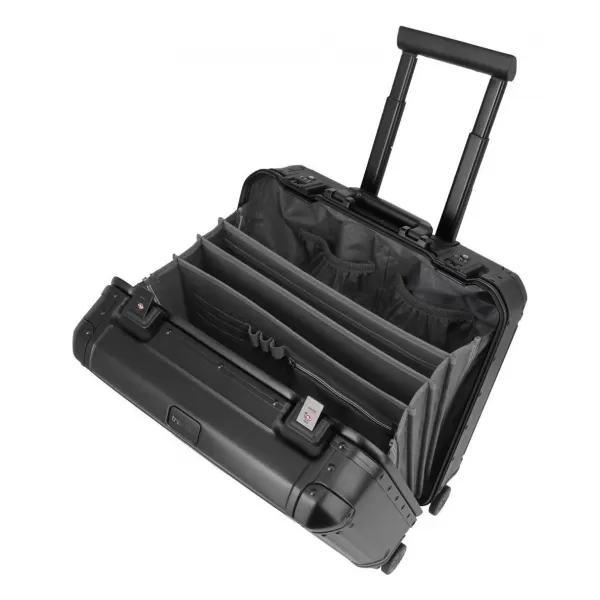  Kufrík TRAVELITE Next Business wheeler 4w BLACK 